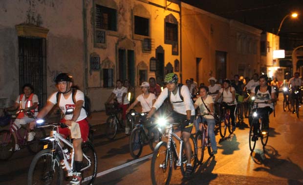 Mérida tendrá Bici Ruta Nocturna