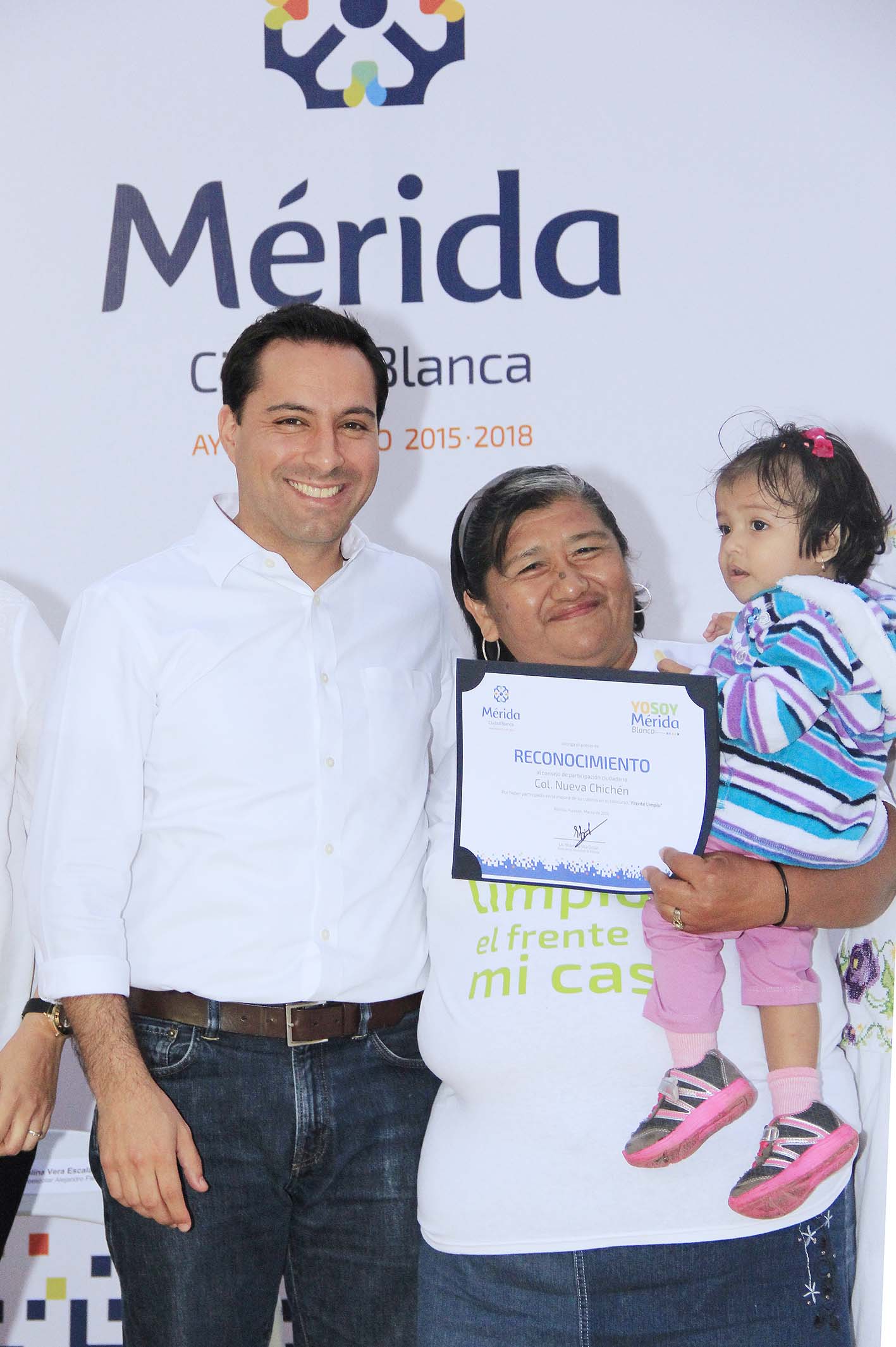 Rinde frutos la campaña ‘Yo Soy Mérida Blanca’