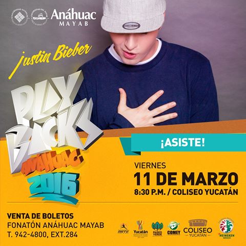 Por fin ‘Justin Bieber’ en Mérida… en el Coliseo Yucatán