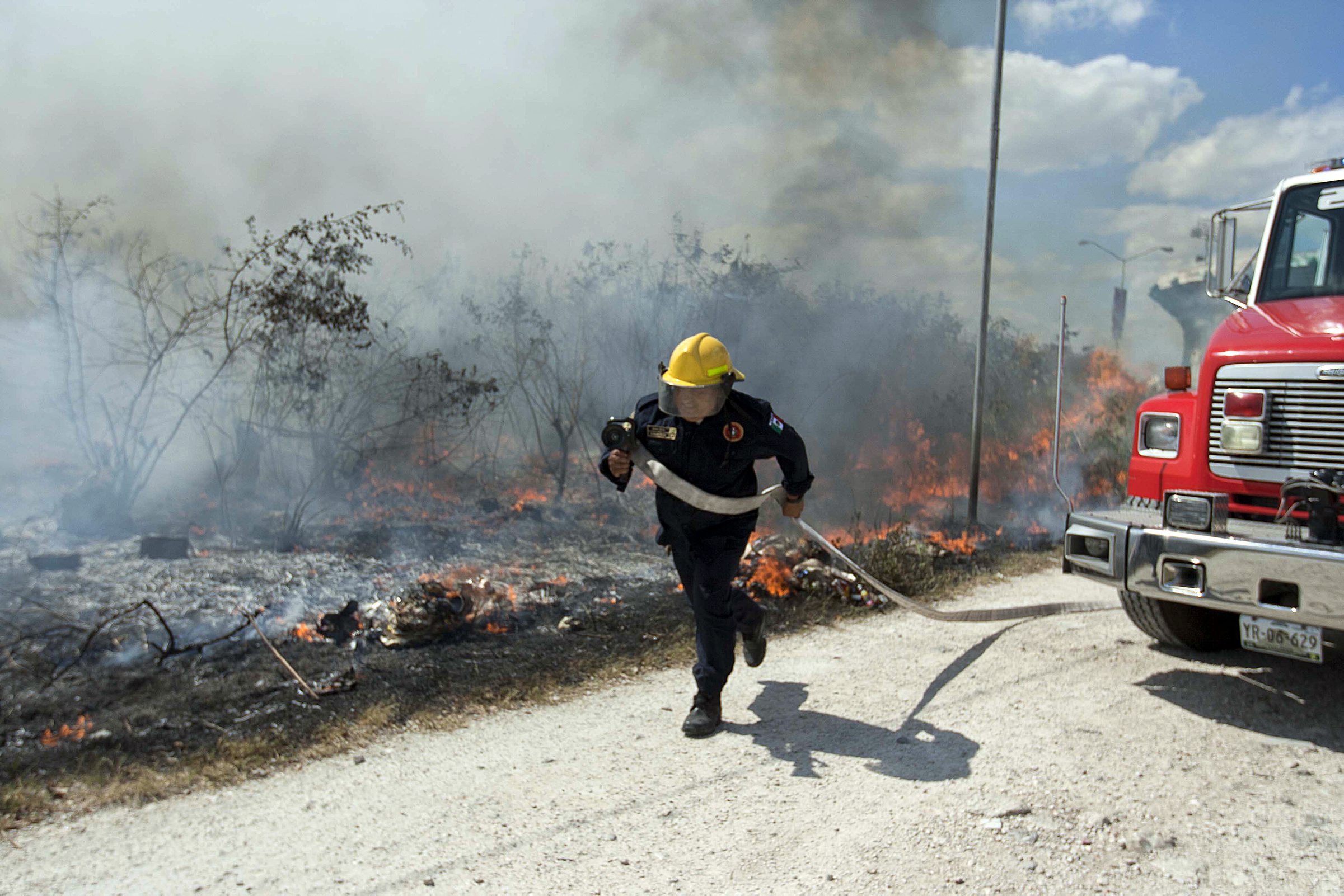 Ya se registraron 26 incendios este año en Yucatán