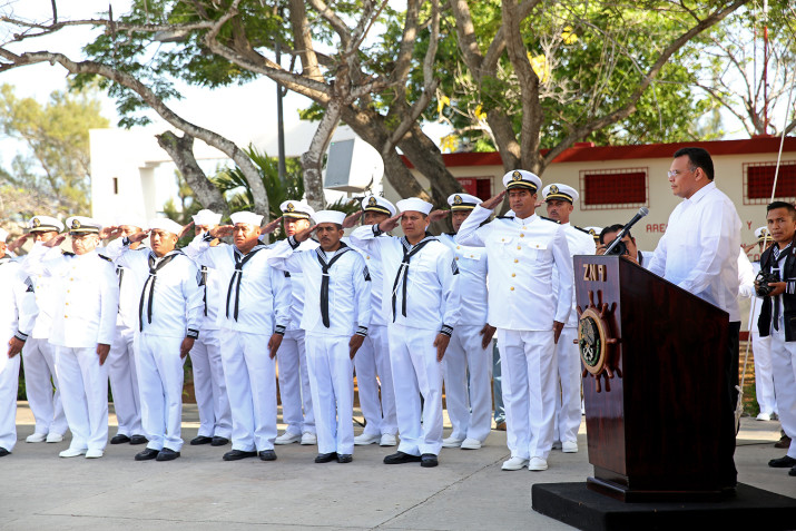 Recuerdan Gesta Heroica de la Defensa del Puerto Veracruz