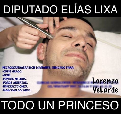 Diputado yucateco convertido en ‘princeso’ ahora es la imagen de una clínica facial