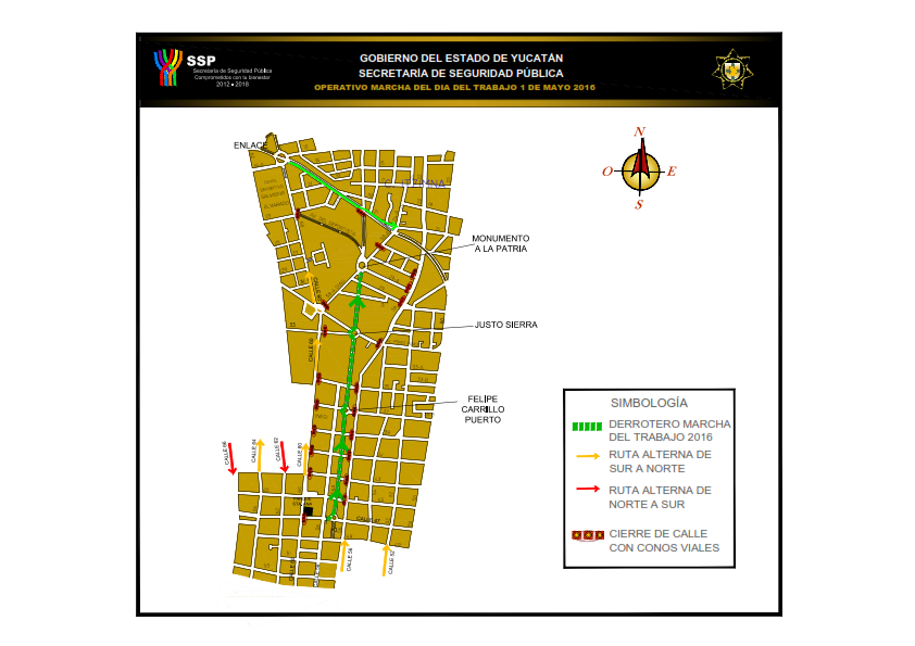 Tome previsiones: cierre de calles mañana por el desfile del 1 de Mayo