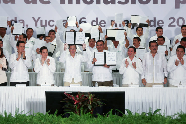 Frente común contra carencias sociales para mejorar con bienestar