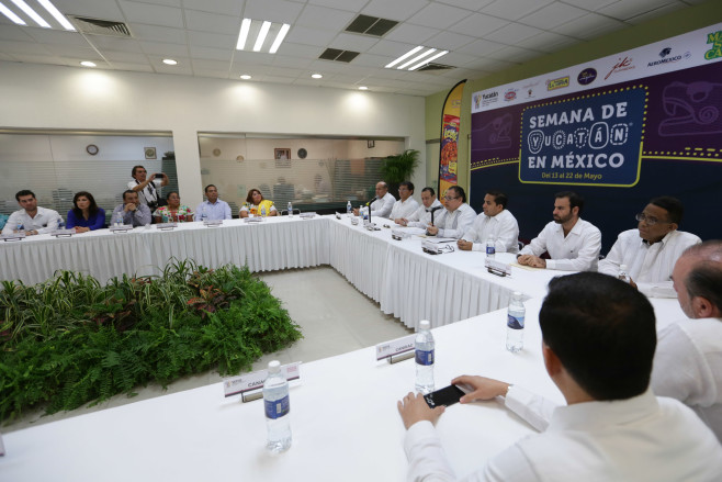 Crece participación de empresarios en la Semana de Yucatán en México