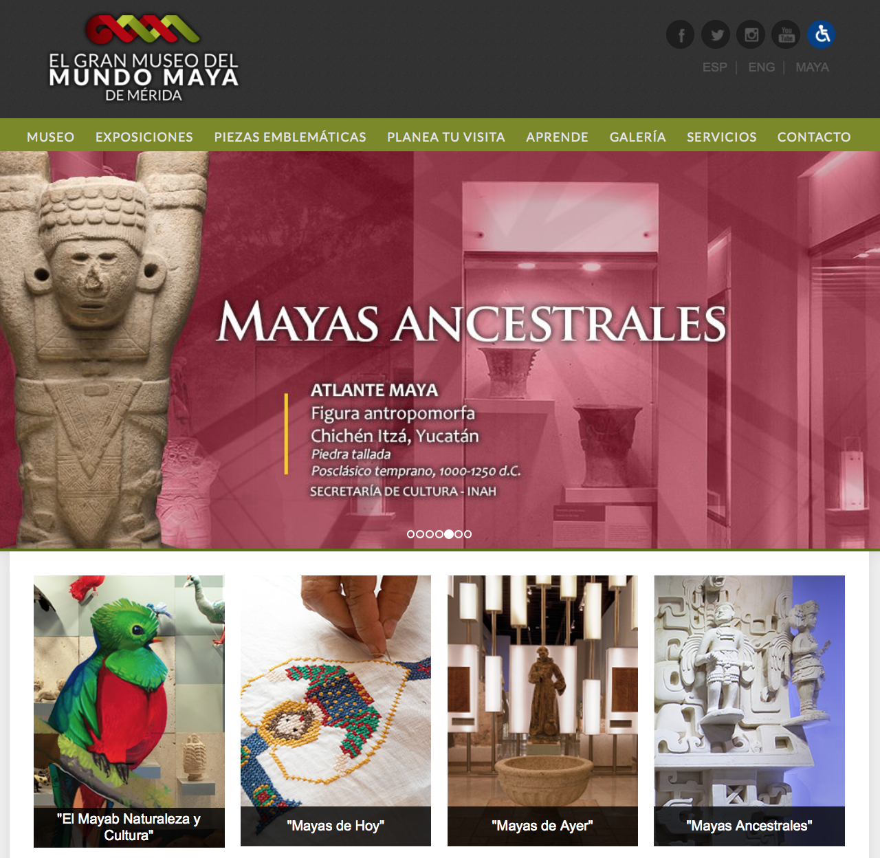 Ya tiene nueva página web el Gran Museo del Mundo Maya