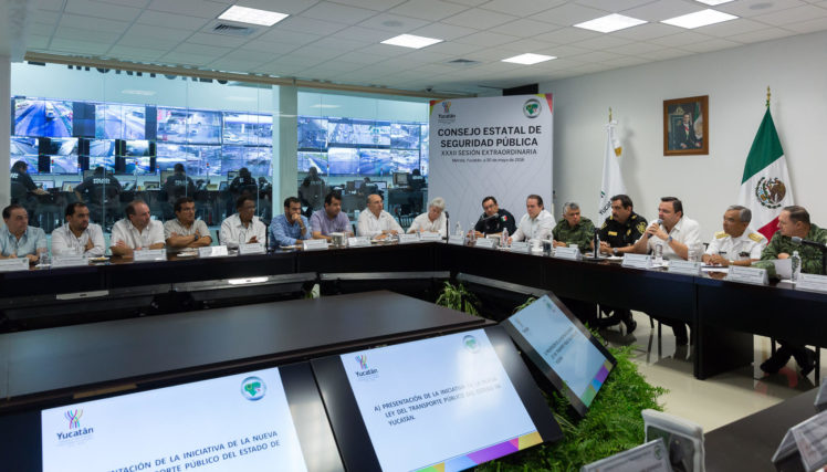 Avala Consejo Estatal de Seguridad reforma a Ley de Transporte Público