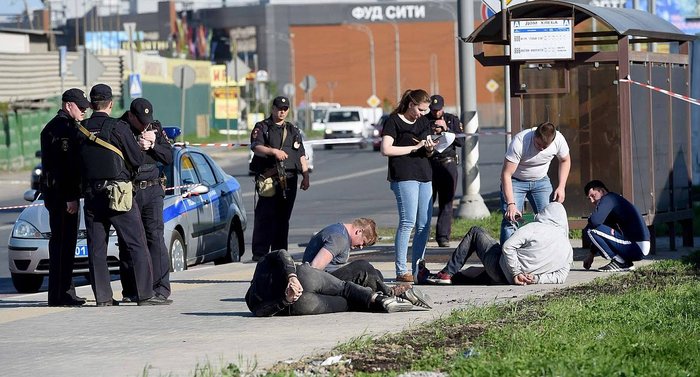 Gigantesca pelea en cementerios ruso: tres muertos