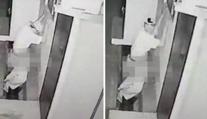 Video: Desesperado, tuvo sexo con una tubería