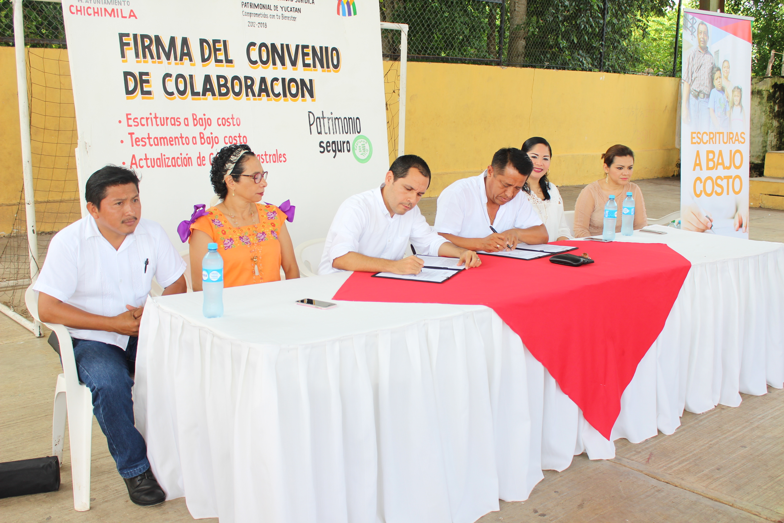 Llega a Chichimilá el programa Patrimonio Seguro