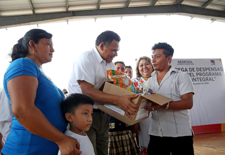 Despensa nutricional para niños de comunidades marginadas