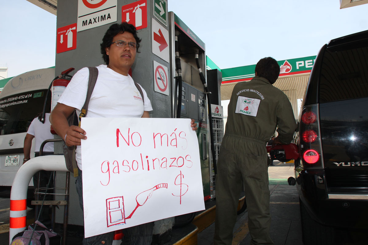 Vuelven los gasolinazos: ciudadanos indignados