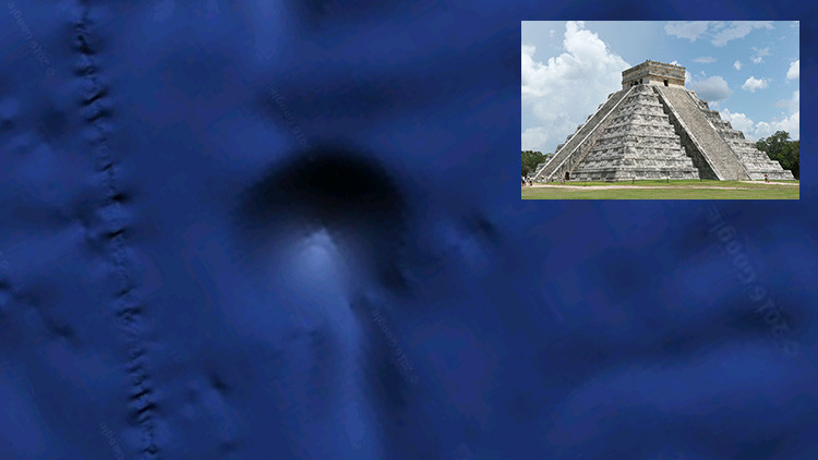 Descubren pirámide tan perfecta como la de Chichén Itzá en el fondo del mar