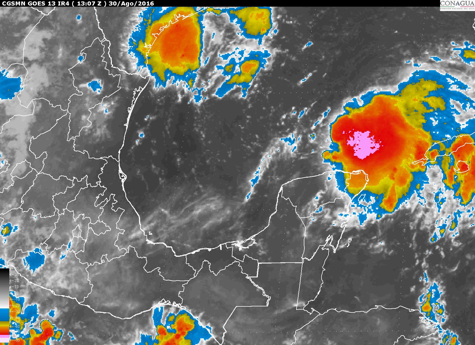 Pronostican lluvias en Yucatán por depresión tropical 9