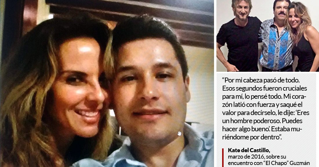 Filtran en redes foto de Kate del Castillo con hijo de ‘El Chapo’ Guzmán