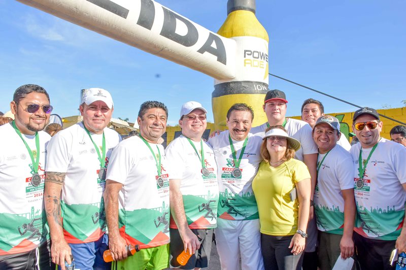 Realizan segunda Carrera Nacional ‘Moviendo a México por tu salud’ en Kanasín