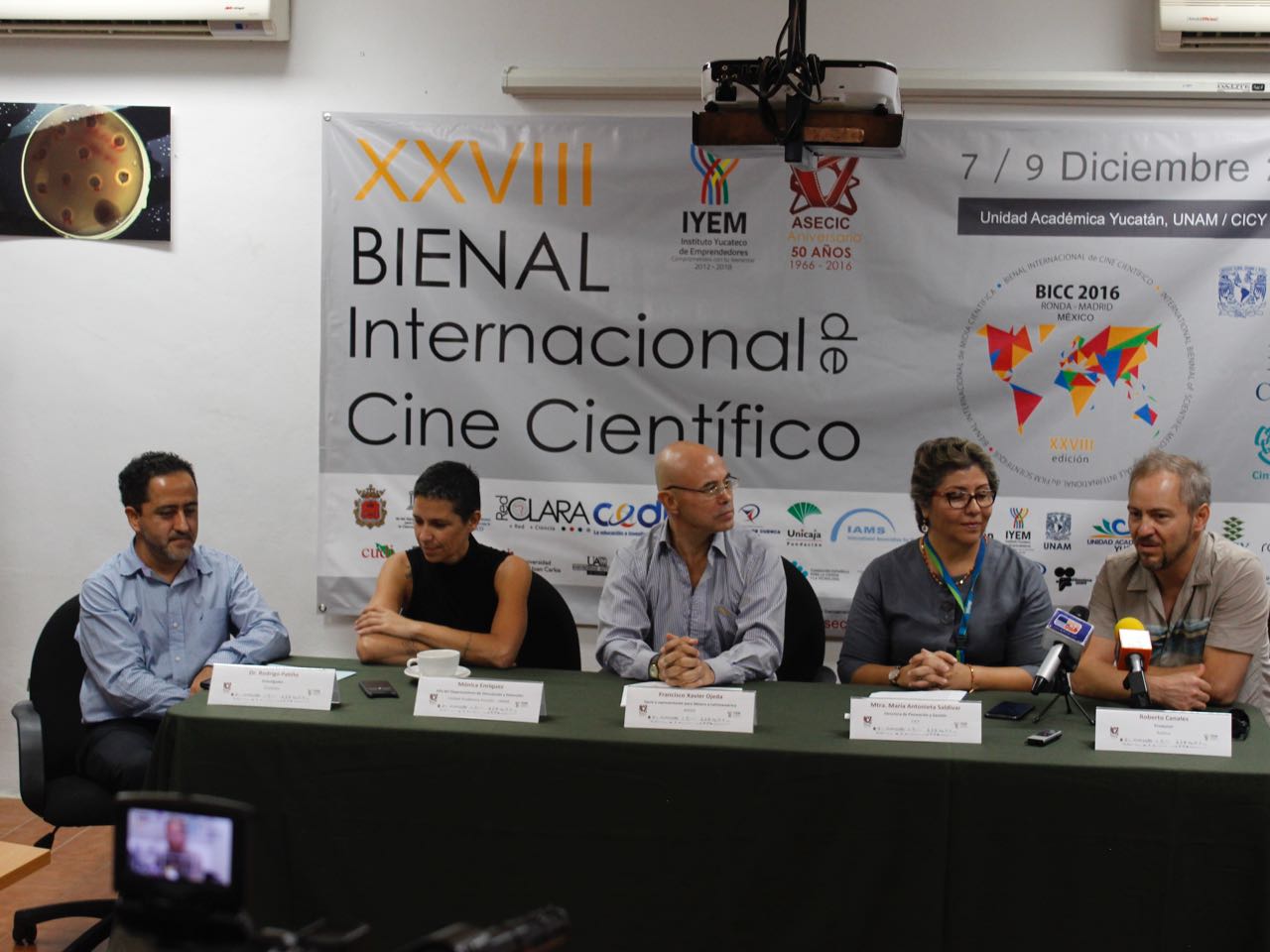 Realizarán en el CICY la Bienal Internacional de Cine Científico