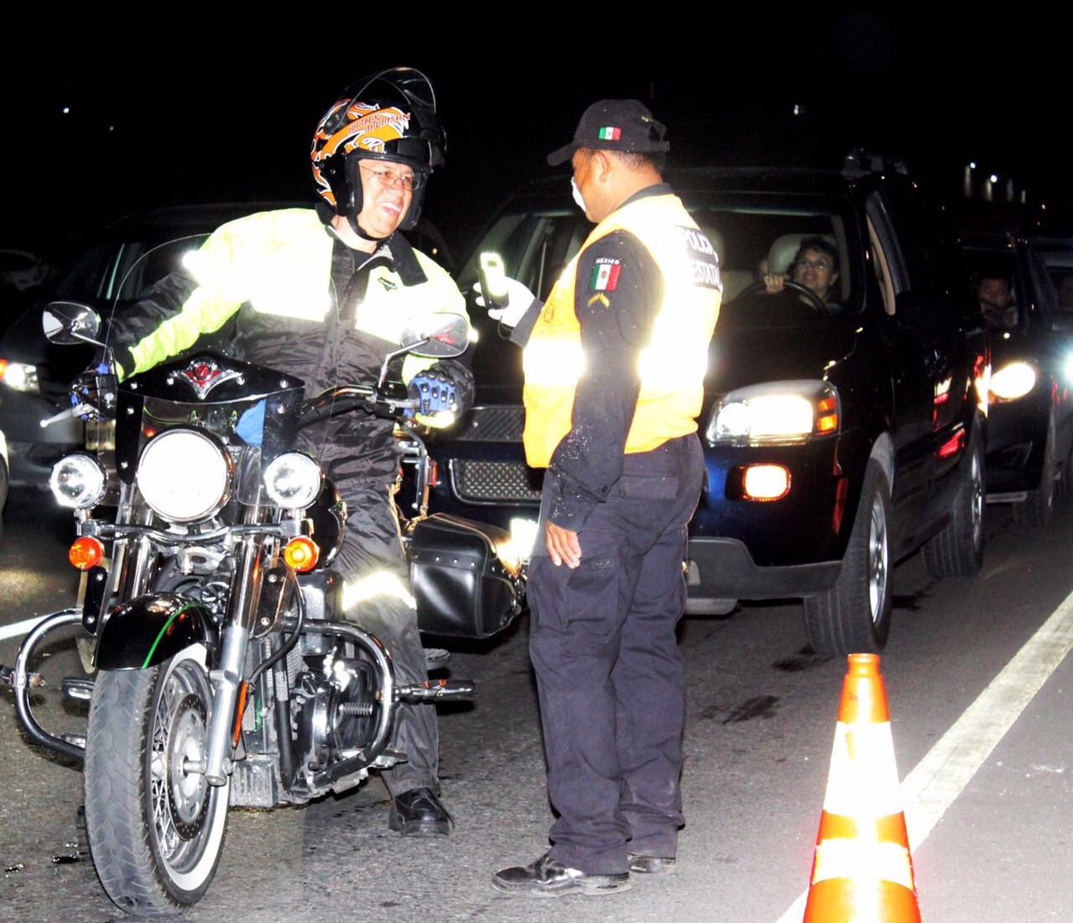 Alcoholímetro también para motos y bicicletas en Nochebuena