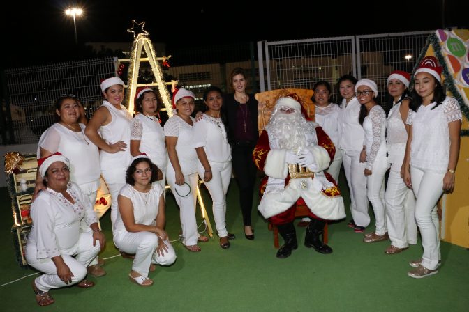 Festival navideño en el Cendi de la SSP