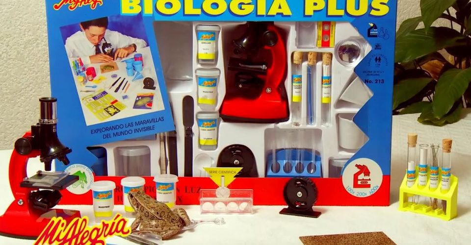 Investigan juguete de laboratorio que incluye una rana muerta