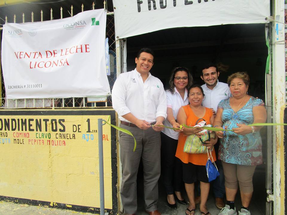 Liconsa abre nueva lechería en Mérida, en la Francisco I. Madero