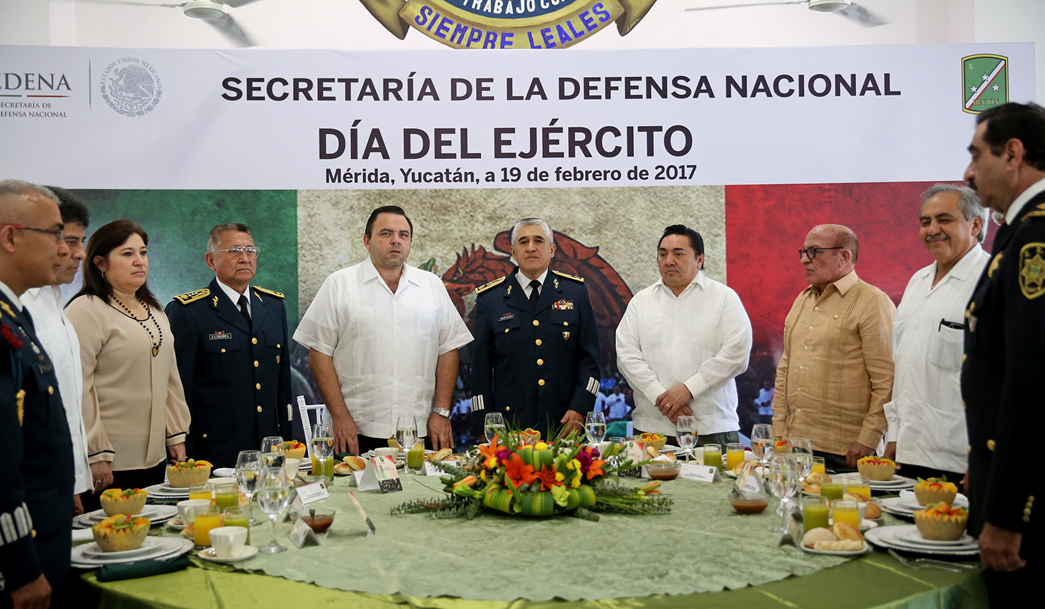 Celebran el Día del Ejército Mexicano