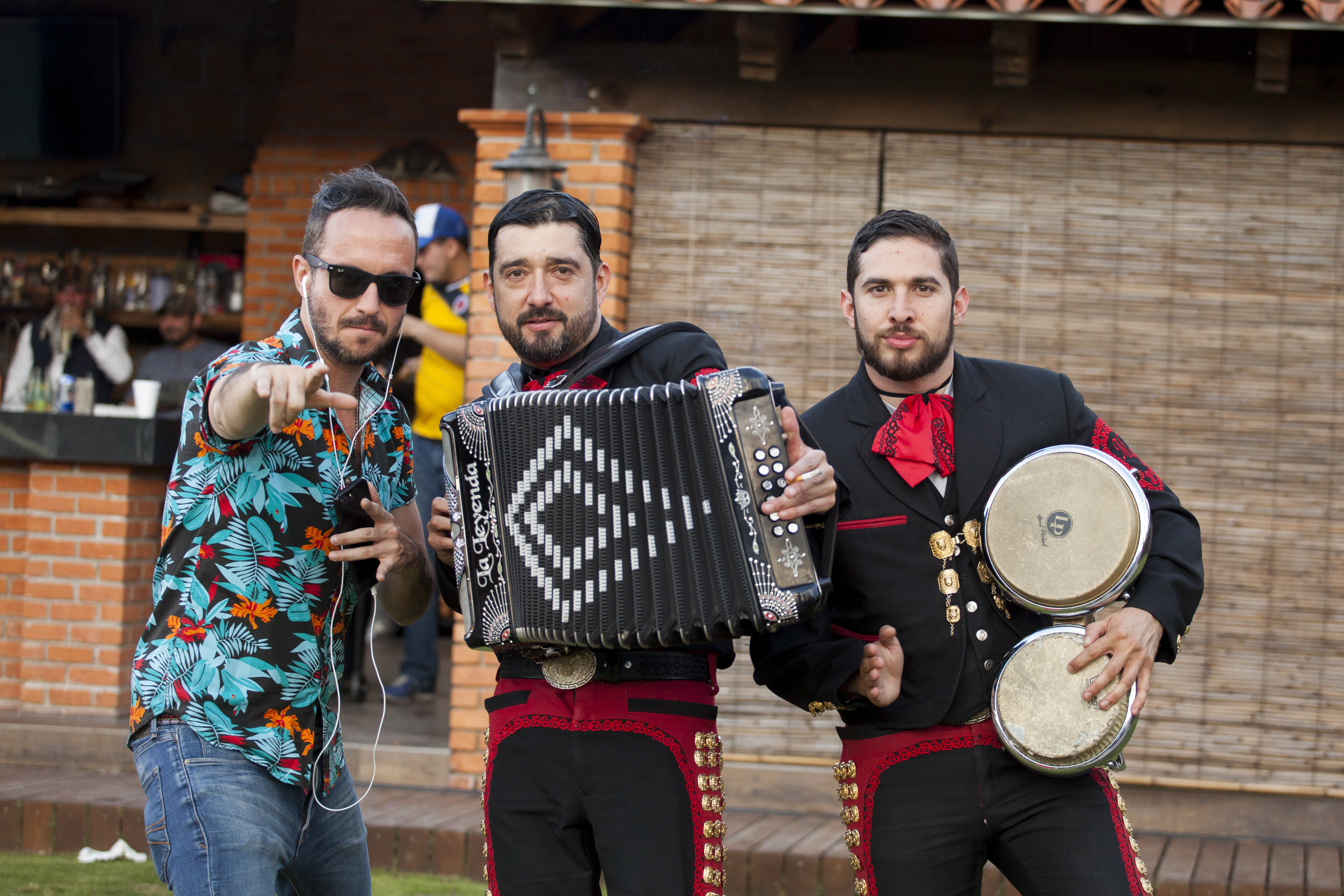 La Leyenda graba video con Los Claxons