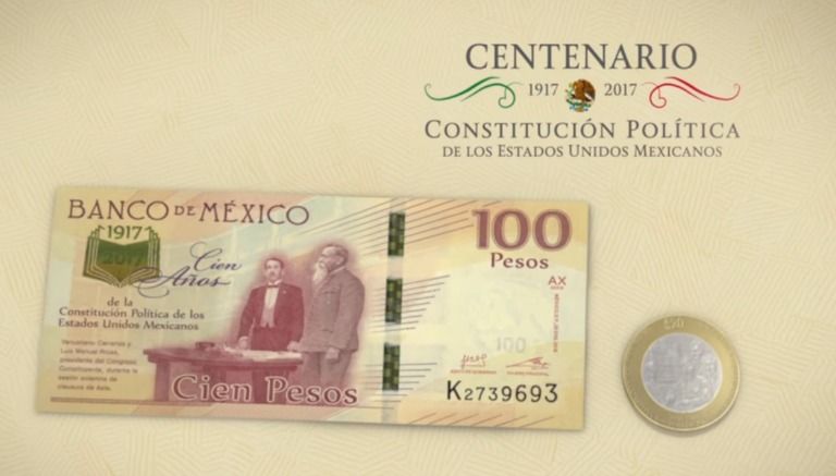 Banco de México estrena nuevo billete de cien pesos