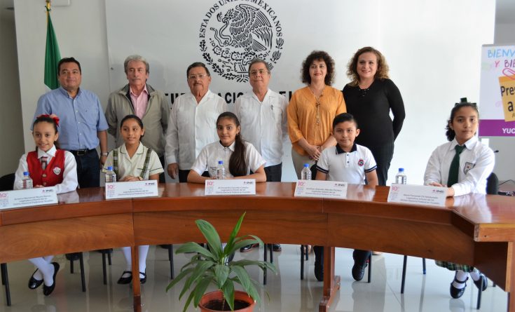 Defenderan infantes yucatecos sus derechos en Parlamento Infantil 2017