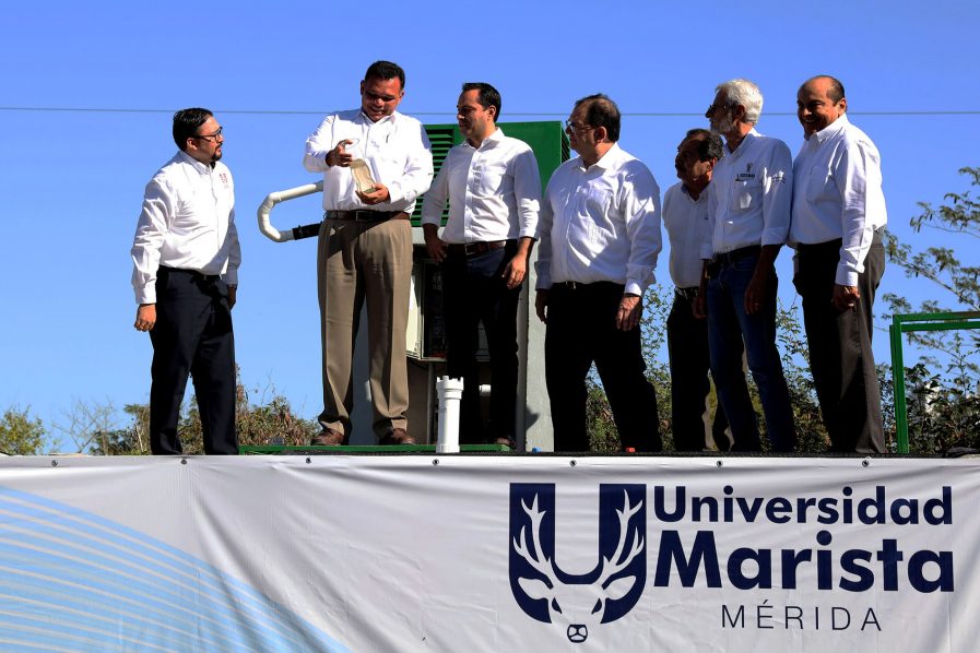 En marcha planta de tratamiento de aguas de la Universidad Marista