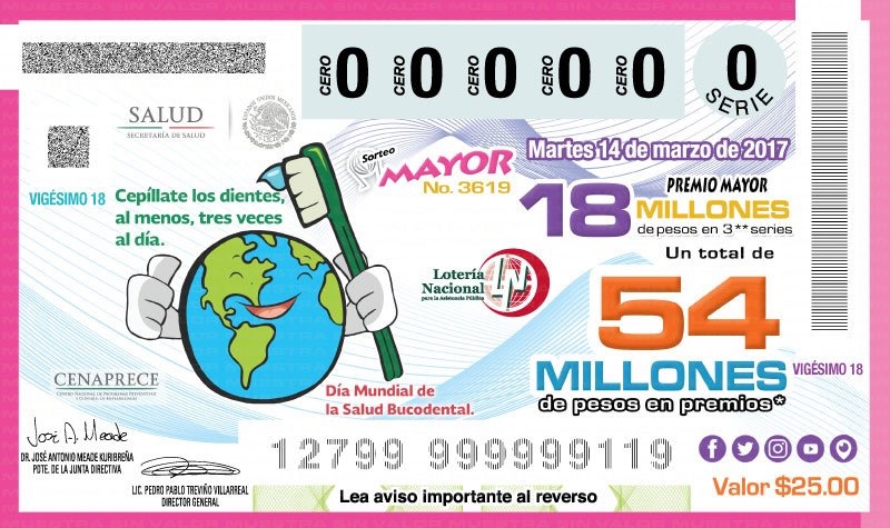 Regala la Lotería Nacional $500,000 en Mérida