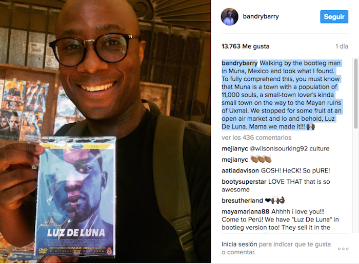 Director de Moonlight encuentra copia pirata de su película en Yucatán