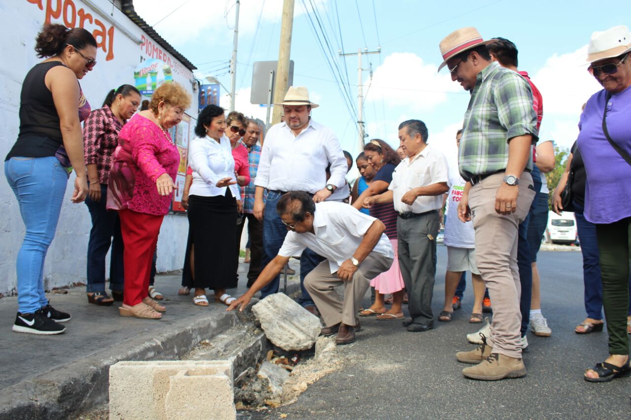 Vecinos se quejan ante ‘Panchito’ por obras del Ayuntamiento