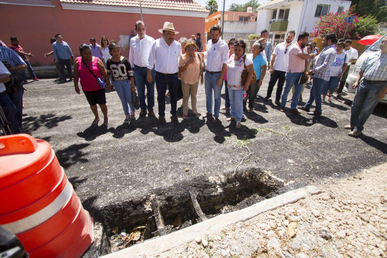 Diputados constatan estado de las calles a petición de la ciudadanía