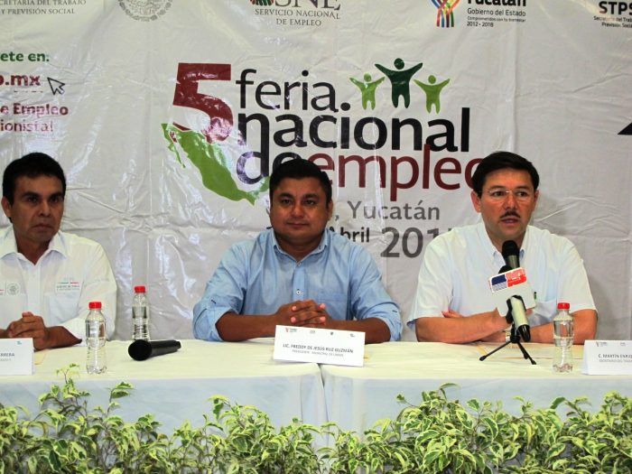 Anuncian la quinta Feria Nacional  de Empleo, en Umán