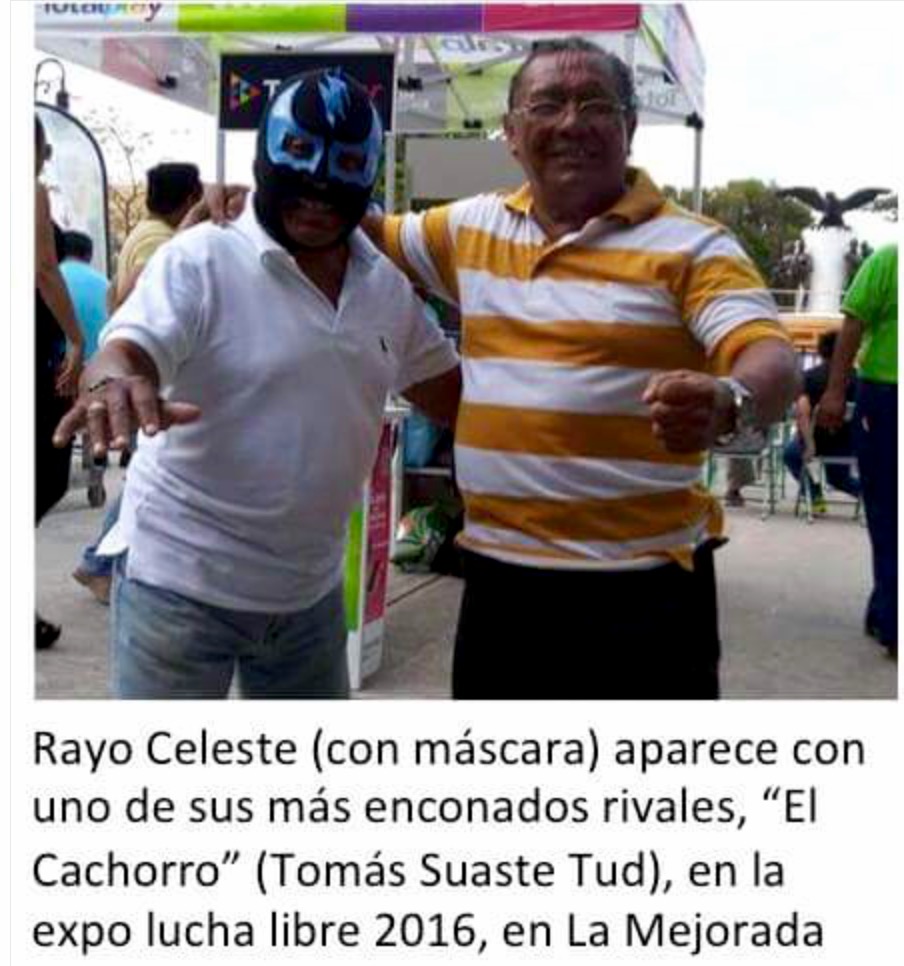 Reportan desaparecido al luchador «Rayo Celeste»