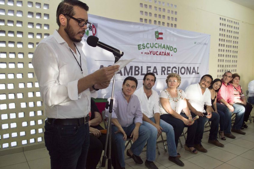 El PRI realiza su Asamblea Regional en Progreso