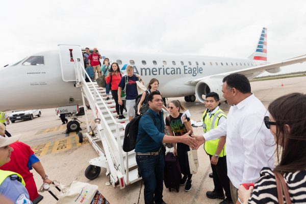 Se inaugura la ruta Mérida-Miami de American Airlines