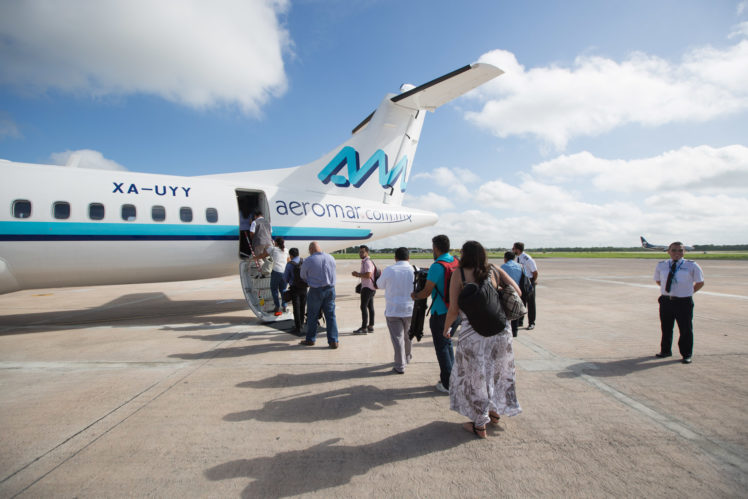 Nuevo vuelo Mérida-Cancún fortalece familias y negocios