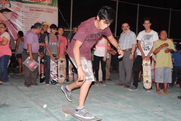 Ramírez Marín promueve exhibición de skate, break dance y grafity