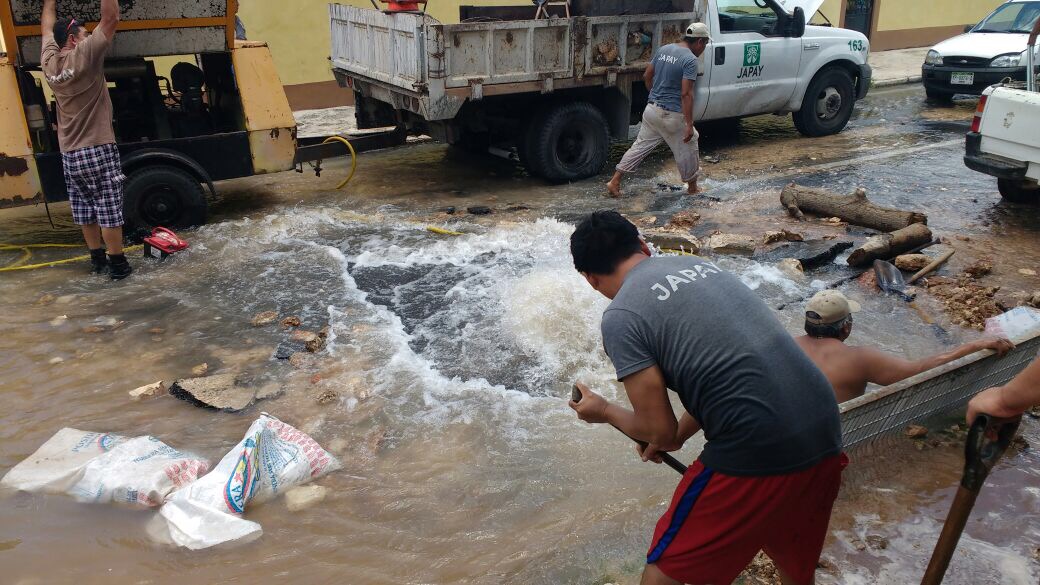 Otra megafuga de Agua por peroforacion de un pozo