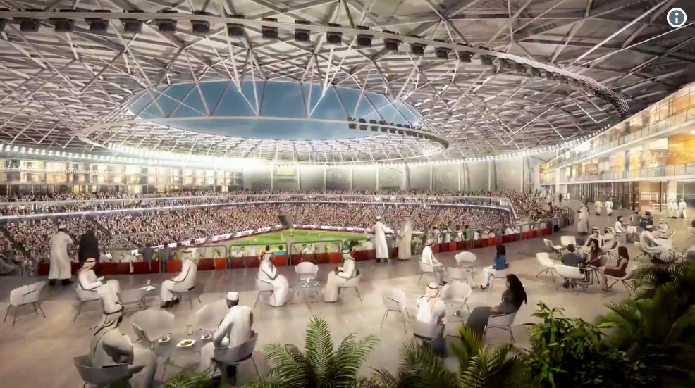 Qatar construye moderno estadio y lo desmontará después del Mundial