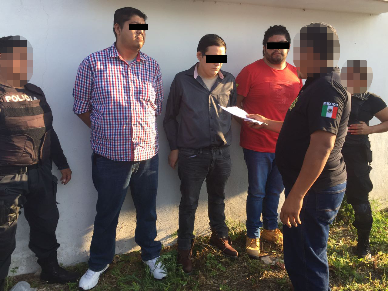 Detienen a tres secuestradores en Mérida