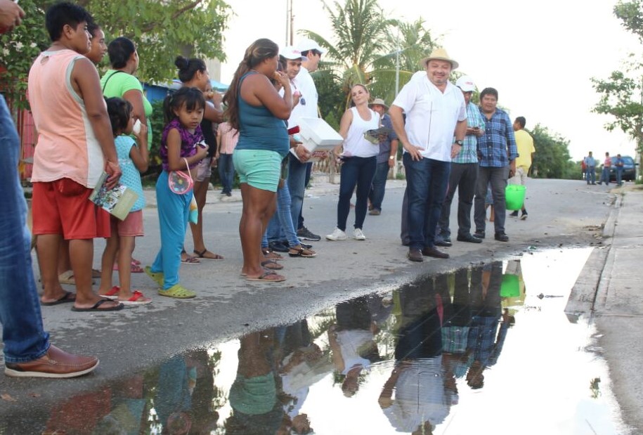 “Panchito” Torres visita nuevamente el sur de la ciudad.