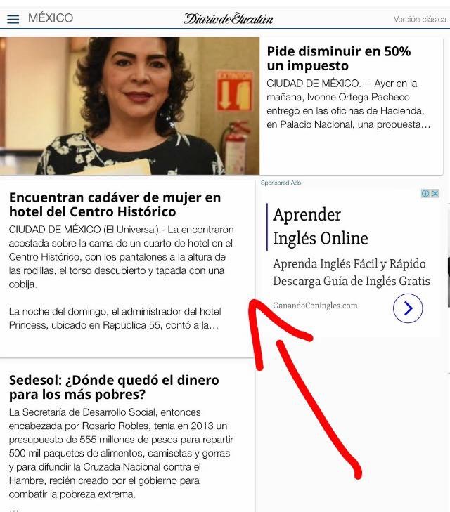 Periódico local publica la ‘muerte’ de Ivonne Ortega