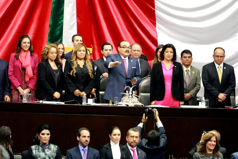 Ramírez Marín asume la presidencia del Congreso de la Unión