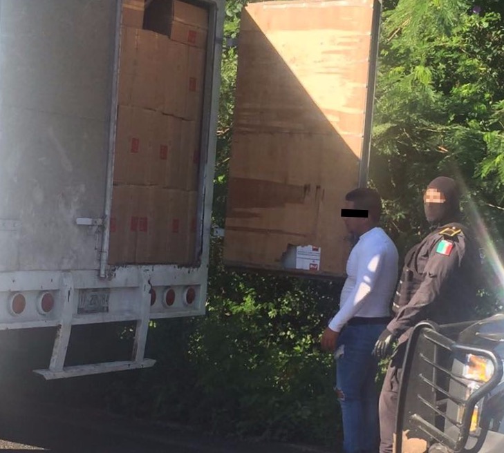 Asegura la SSP cigarros piratas y detiene a 7 traficantes