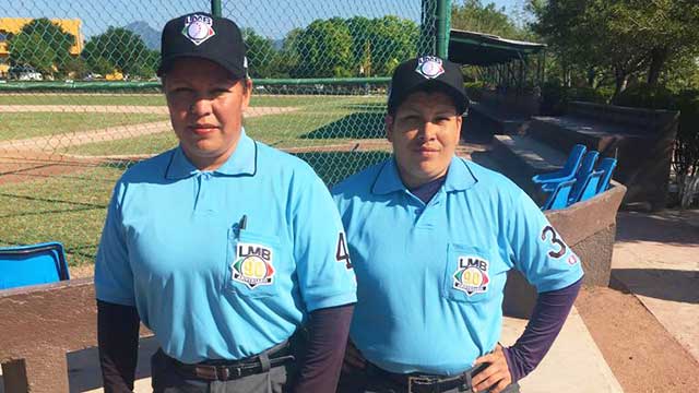 La LMB forma mujeres umpires