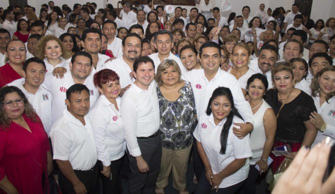 Reconocen la experiencia y trayectoria de Mauricio Sahuí