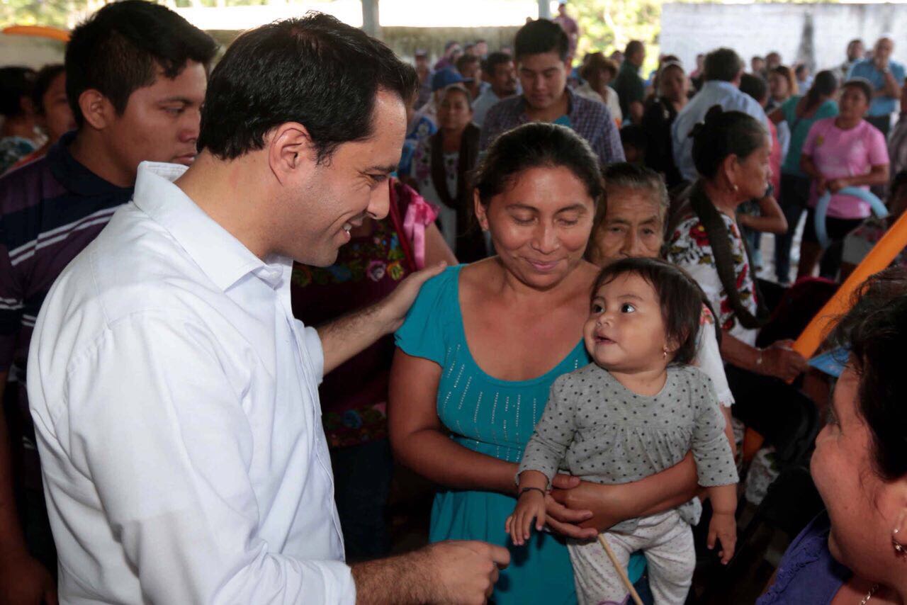 Visita Mauricio Vila a militantes de Tekax, Tahdziú, Chacsinkín y Oxkutzcab